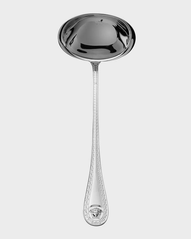Medusa Silver-Plated Soup Ladle